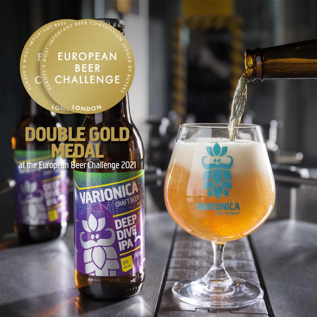 varionica
craft beer
craft pivo
brewery
deep dive
double gold medal
european beer challenge 2021
pivski oscar
pivo za hedoniste
beer for hedonists